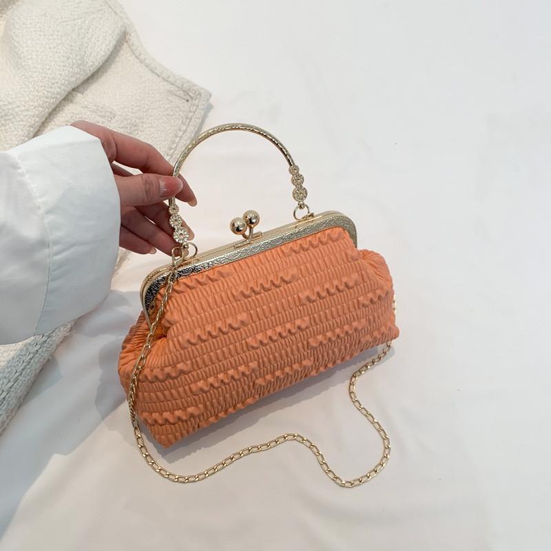 Stylish Chain Trendy Shell Bag Elegant Simple Shoulder Bag For Fall Casual Commuting