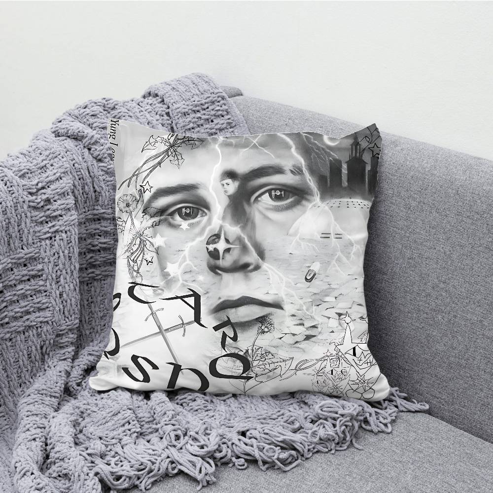 Yung Lean Jonatan Pillow Case Print Polyester Fiber 40X40 cm Home Sofa Throw Cushion Cover Decoration