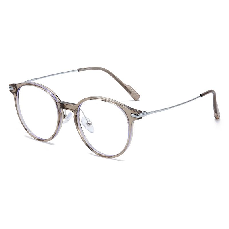 Black Gold Frame Anti Blue Rays Oval Prescription Glasses For The Nearsighted Women Men Myopia Spectacles 0 -0.5 -0.75 To -6.0