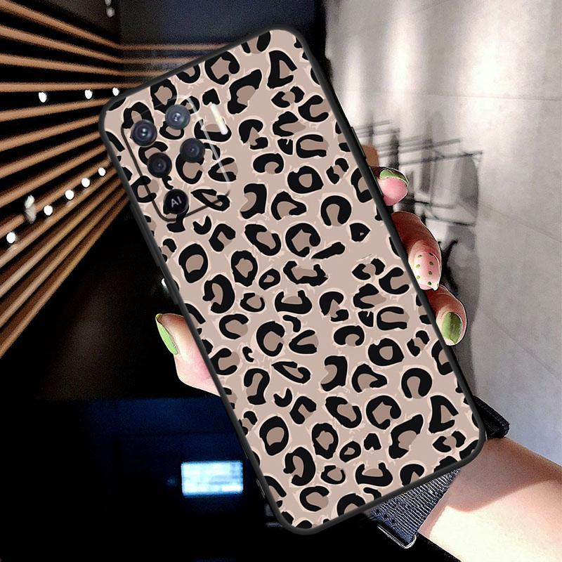 

Tan Leopard Case For Oppo A78 A98 A18 A38 A58 A60 A80 A40 A77 A57 A17 A74 A54 A94 A96 A76 A16 A15 A5 Pro OPPO A16
