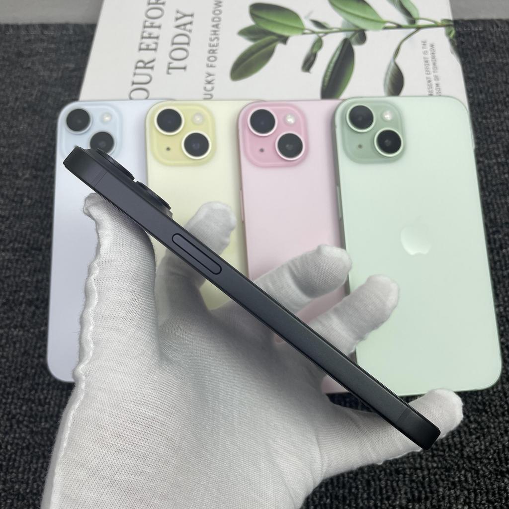 Refurbished Apple iPhone 15 Smartphone with Nano-SIM+eSIM
