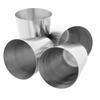 Mini Stainless Steel Shot Glass Cup Wine Drinking Glasses With Leather Cover Bag For Home Kitchen Bar