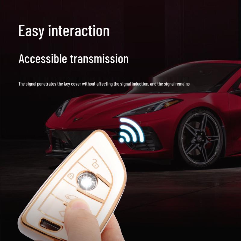 BMW Car Key Protective Cover for 3, 5, 7 Series, X1, X4, X6 Blade Keys