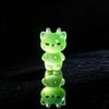 Luminous Mini Cat Duck Resin Figurines 10Pcs Glow In The Dark for Micro Landscape Bonsai Home Desktop Decor