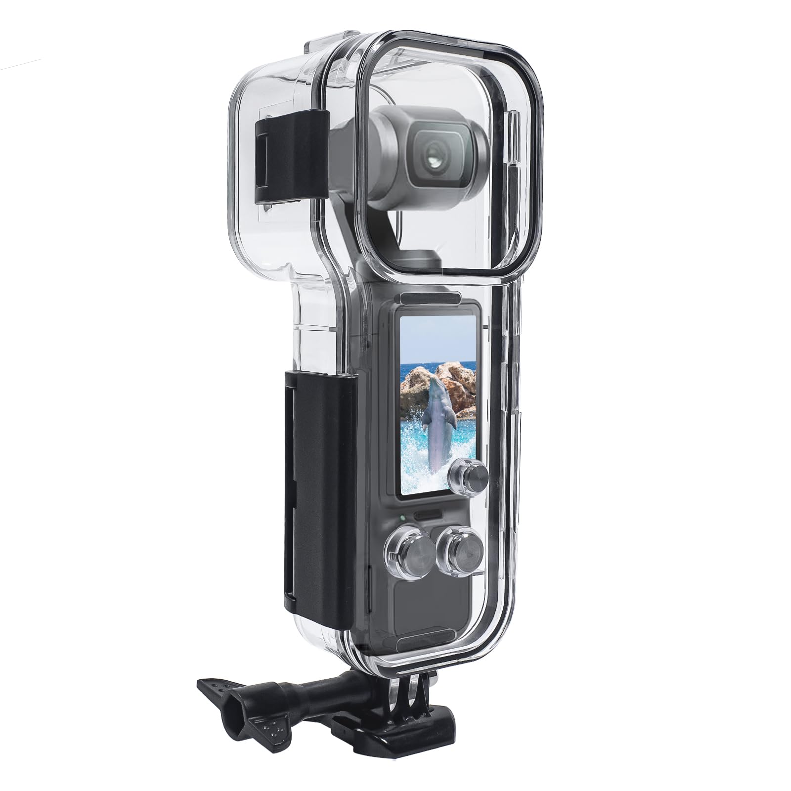 

OKFUN Waterproof Housing Case for DJI Osmo Pocket 3 Diving Underwater Diving Cover Protective Shell with Bracket Mount Camera Pocket 3 Accessories