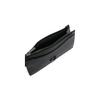Coach Zip Card Case 13 Letter Logo Zipper Solid Color Cross Grain Leather Clutch Card Holder Wallet Women wallet Black CJ879-BLK