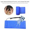 Fonken 85 Keys Computer Keyboard Silicone Soft Keyboard USB Wired Keyboard Mini Laptop Folding Waterproof Keyboard