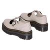 Dr. Martens Leather Fashion Versatile Casual Shoes Women Shoes Gray Brown 31294348