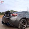 TRD Style Carbon Fiber Rear Spoiler Ducktail for Toyota GT86/Subaru BRZ – Tail Lip Stabilizer