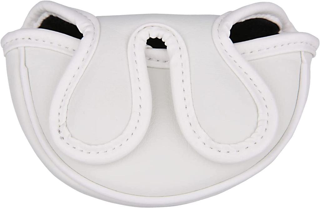 Select Plaza Putter Cover Golf Head Cover for Mallet Red Small Odyssey 2 Ball TaylorMade Spider Putter Clover Pattern Center Shaft (Green Small for