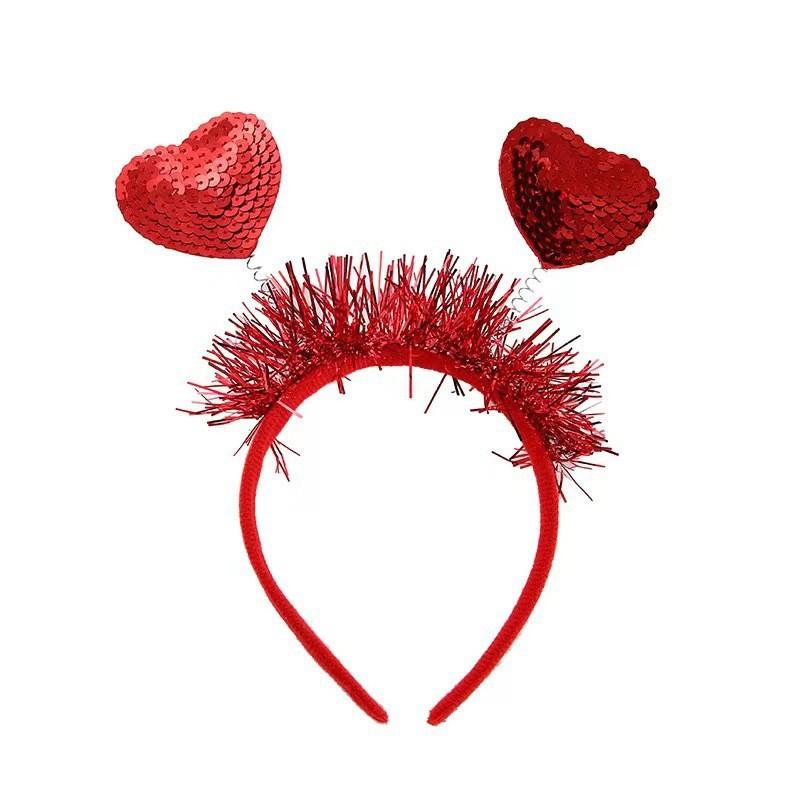 Introducing Our Valentine's Day Heart Sequin Party Headband