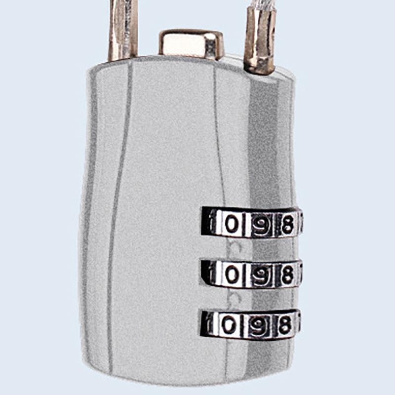 Mini Helmet Lock Anti-Theft 3 Digit Password Mtb Road Bike Locks For Scooter Motorcycle Portable Cycling Bicycle Cable Lock