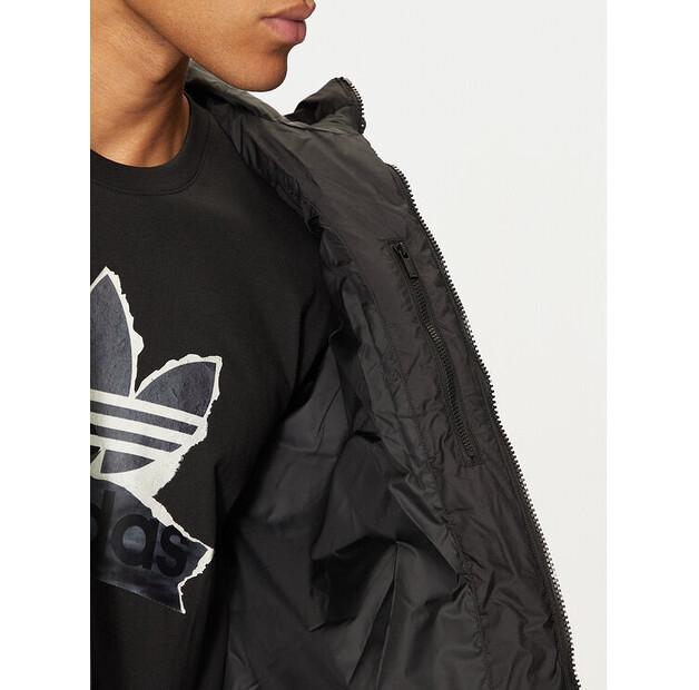 Winter Jacket Adidas Adicolor HZ0684, Black, Loose Fit