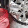 SEAMETAL Microfiber Car Wash Brush Cleaning Gloves Plastic Handle Wheel Brush Washing Tool Car Detailing Care Dust Removal Brush
