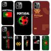 Portugal Flag Phone Case For iPhone 17 Air 16 15 13 12 11 14 Pro Max 12 13 Mini 15 16 Plus 16e Cover Coque
