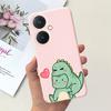 Soft Silicone Covers For Vivo Y27 Y36 4G 5G Case Bumper Shell Cartoon Child Fashion Soft TPU Silicone Etui For Vivo Y36 5G Y 27