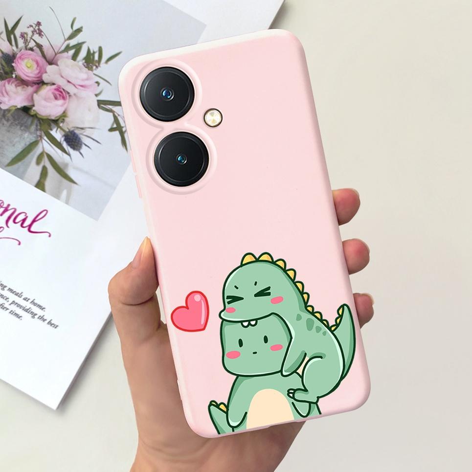 Soft Silicone Covers For Vivo Y27 Y36 4G 5G Case Bumper Shell Cartoon Child Fashion Soft TPU Silicone Etui For Vivo Y36 5G Y 27