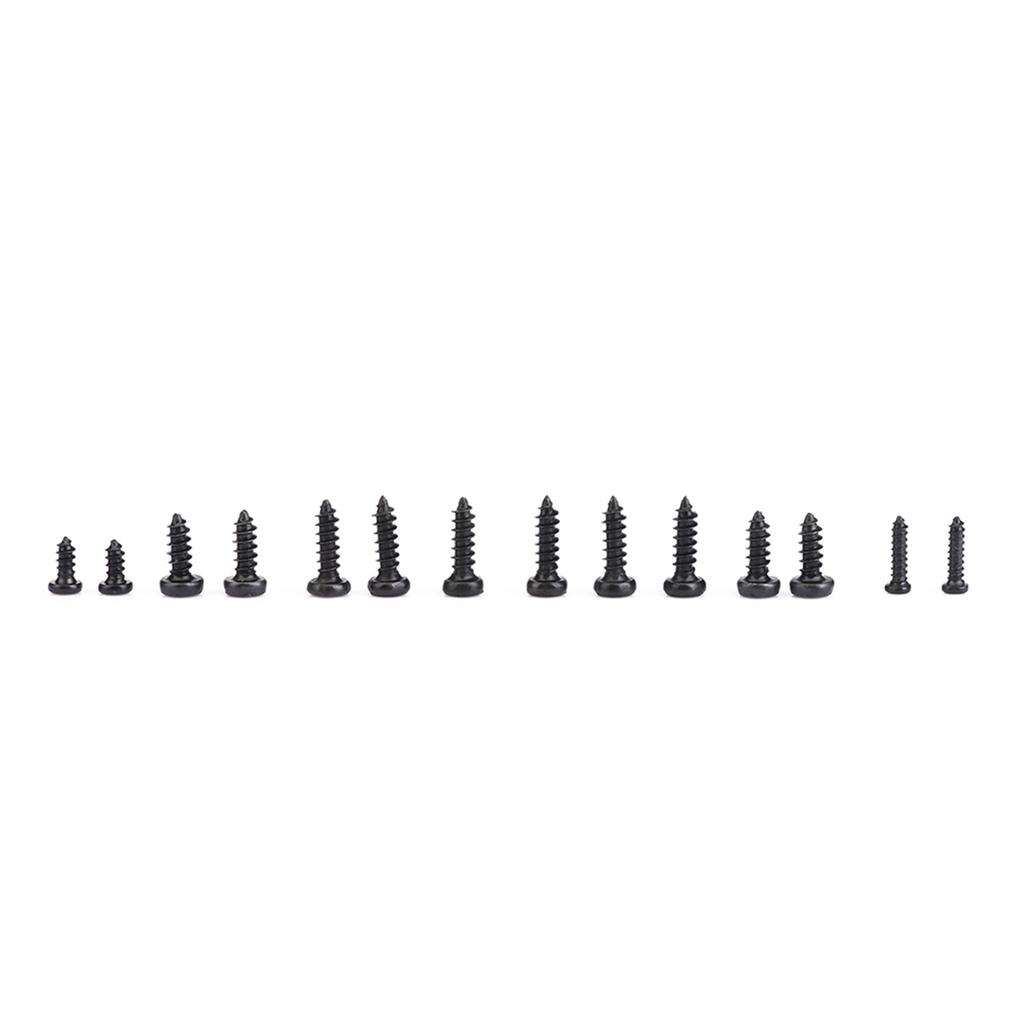 1000 peças Parafusos Pequenos Cabeça Phillips Parafusos Autoatarraxantes Kit de Sortimento M1 M1.2 M1.4 M1.7