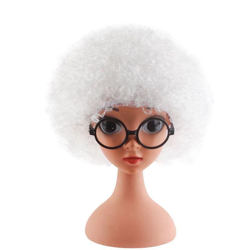 Смешной парик реквизит наказание парик клоуна капюшон красочная взрывная прическа children version