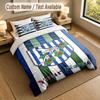 Bedding Set 1 Duvet Cover 2 Pillowcases West Bromwich Albion FC Print Soft Bed Linen Bedroom Decor