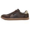 Mens USA Street Wear Training T-Shirt White Shoes Lightweight Low-Top Skate Shoes Men Sneaker Brown 210960-CHOC