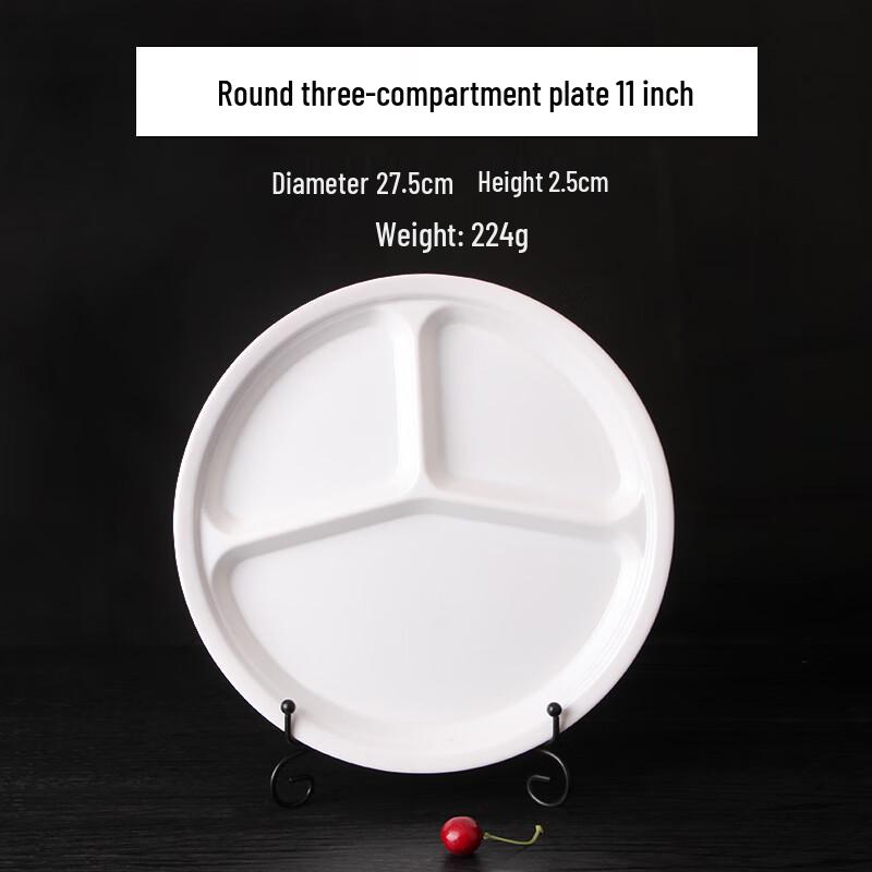 Qianxing A8 Melamine Divided Lunch Tray