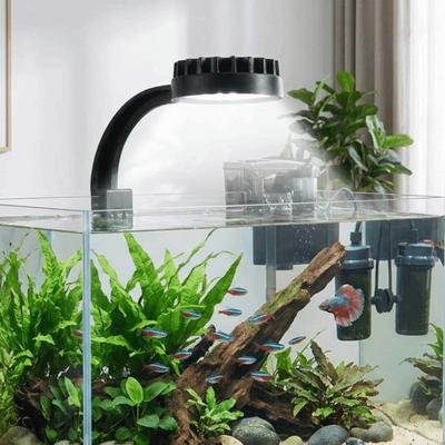 USB Charging Aquarium Clip Lamp Mini Clip Light Aquarium LED Light  Aquarium Decoration