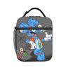 Itchy and Scratchy Lunch Bag For Women Lunch Box Fashion Outdoor Picnic Cooler Bag Portable Zipper Oxford Thermal Lunch Bags