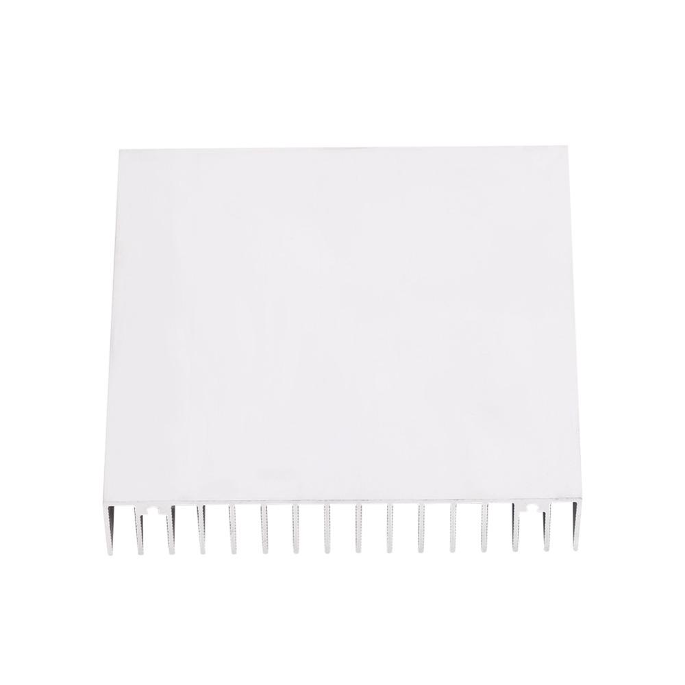 Heat Sink 100*100*18mm Heatsink Aluminum Good Thermal Conductivity LED Heat Sink with 16 Fins Cooling Fin Semiconductor Devices