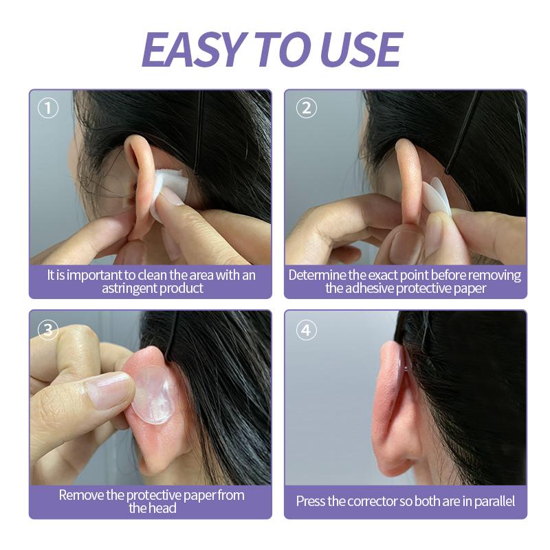 YuMeBeauty New Trendy Invisible Ear Patch Adult Invisible Waterproof Protruding Ear Corrector Patches for Adults
