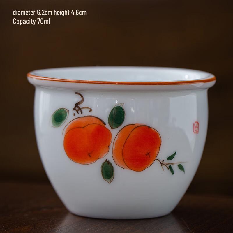 Shangqi Underglaze Hand-painted Ceramic Master Teacup