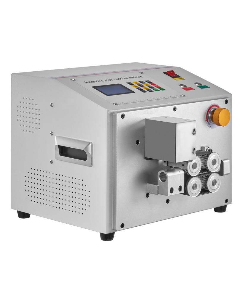 VEVOR Auto Heat-Shrink Tube Cutter, Automatic Pipe Cutting Machine with LCD Display, 1mm-20mm Cutting Diameter, 0.1mm-99999.9mm Cutting Length