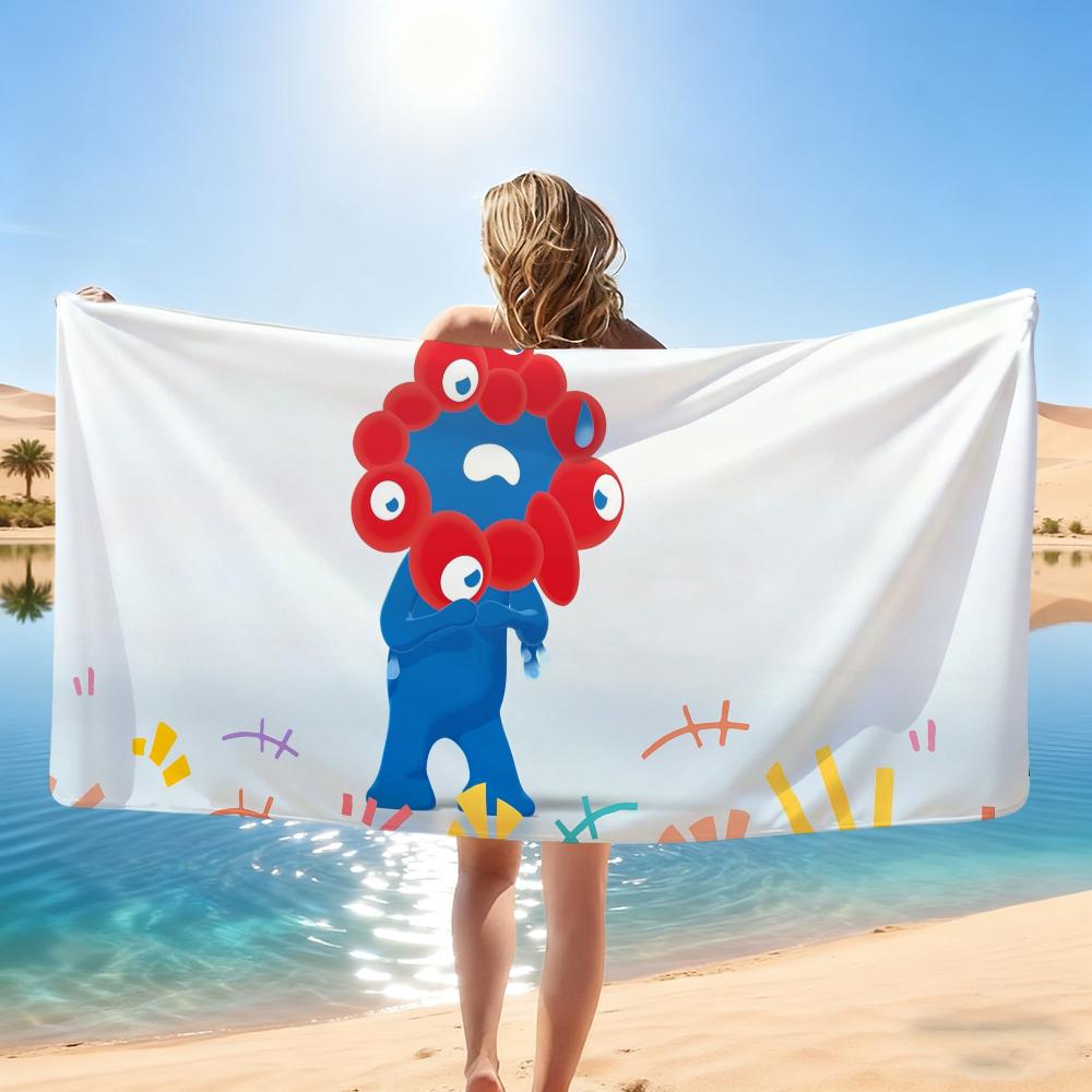 M-Myaku-cute Towel Gift For Travel Gym Sauna Travel Spa Shower Camping Quick Dry Sports Beach Towels Soft M-myaku Pool