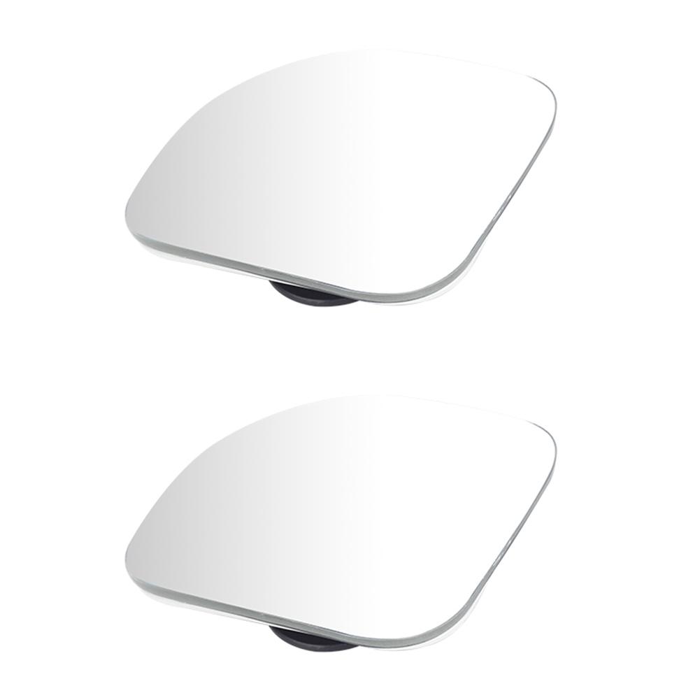 

2Pcs Frameless Auxiliary Rearview Mirror 360 Degree Rotating Frameless Convex Rearview Mirror Car HD Auxiliary Blind Spot Mirror spain