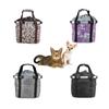 Bicycle Bike Detachable Cycle Front Canvas Basket Carrier Bag Pet Carrier Aluminum Alloy Frame Detachable Basket