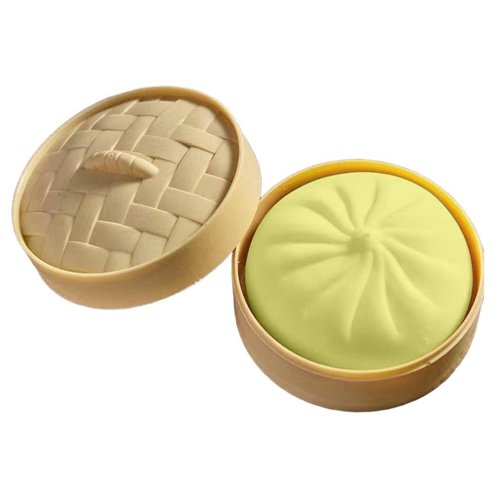 Glitter Dumpling Glitter Crystal Steamer Bun Squishy Dumplings Sensory Squeeze Toy Adhd Stress Relief Sensory Adults Toys