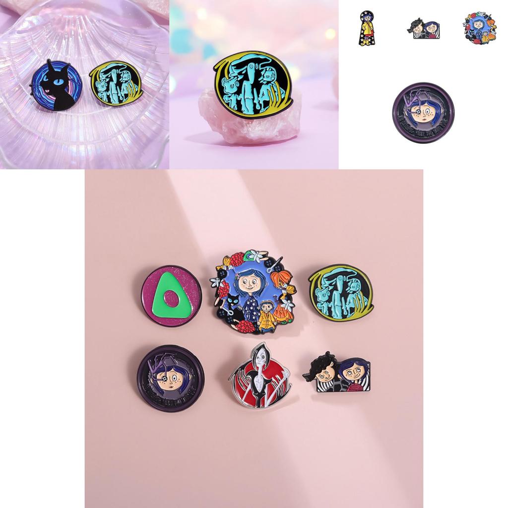 Unique Cartoon Character Design Alloy Brooch For Collectors And Fashion Enthusiasts