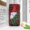 Frohe Weihnachten Baum Weihnachtsmann Muster Handyhülle für Motorola Moto Edge 50 Fusion 40 30 Neo G34 E14 G75 X40 G85 G54 Pro Hülle