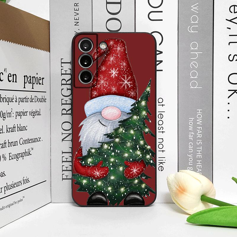 Frohe Weihnachten Baum Weihnachtsmann Muster Handyhülle für Motorola Moto Edge 50 Fusion 40 30 Neo G34 E14 G75 X40 G85 G54 Pro Hülle