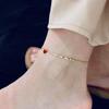 Stylish Titanium Steel Heart Anklet for Women – Durable, Versatile Beach Foot Chain