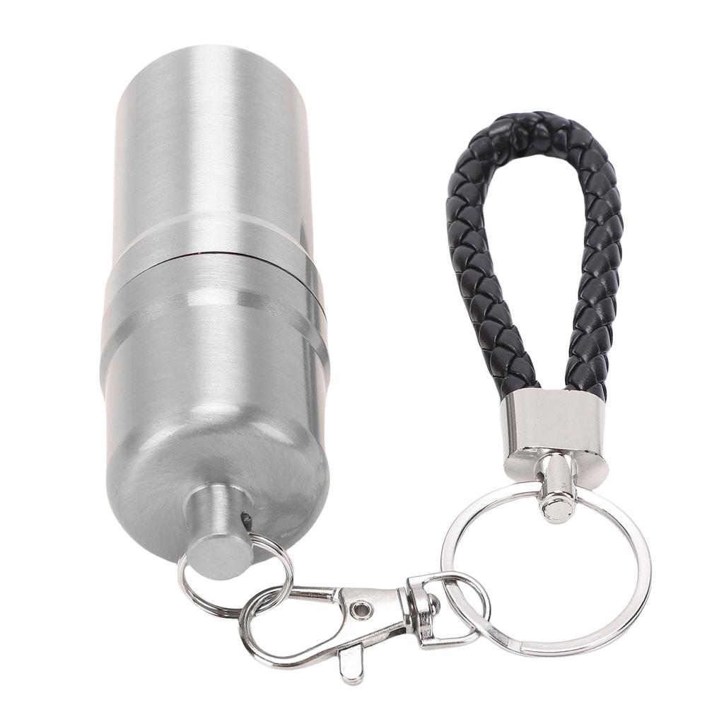 Portable Metal Storage Jar Aluminum Alloy Airtight Container Multipurpose Water Proof Small Bottle for Outdoor Camping Travel