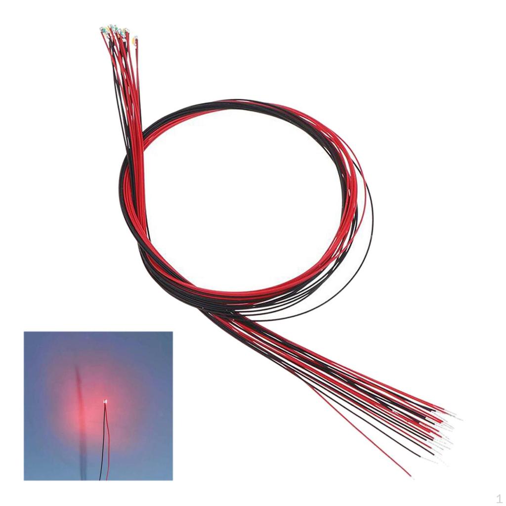 20 Mini LED Lights for Sand Table Scene And Railway Model