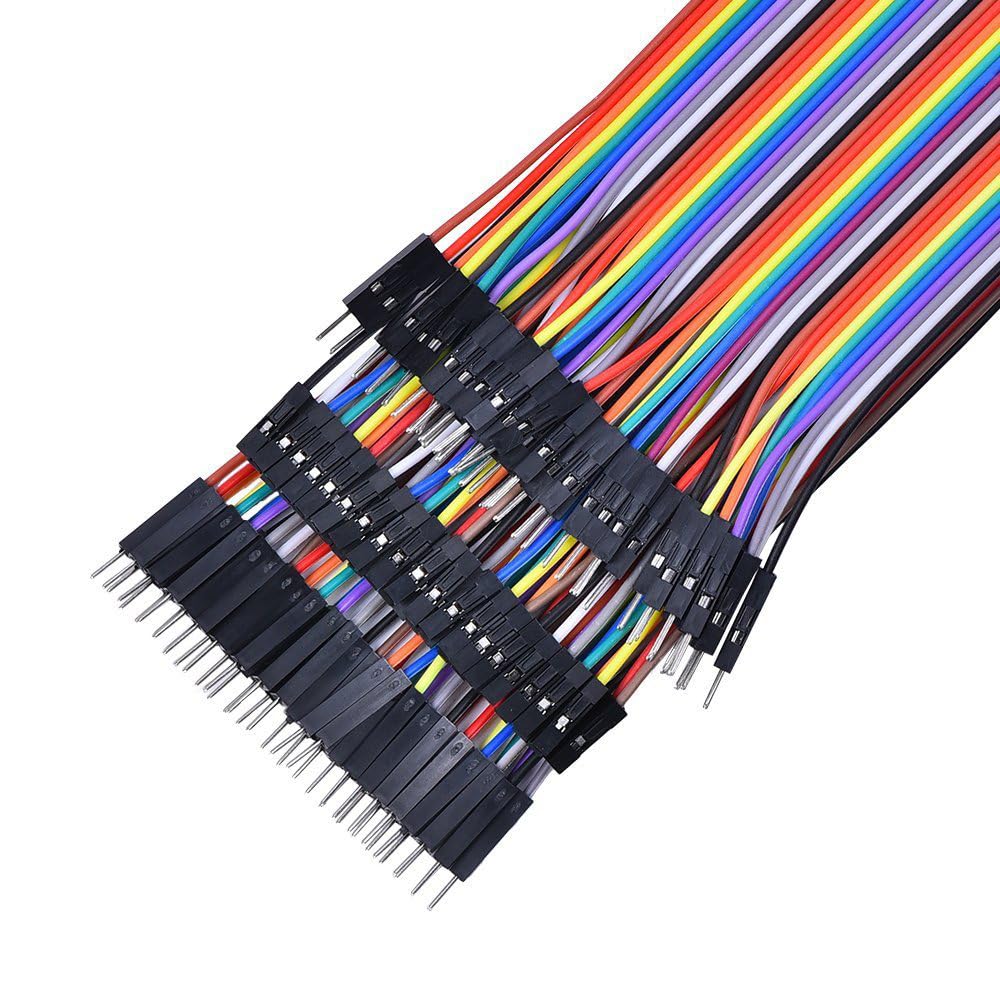 DREAMERS Jumper Wire, Jumper Wire, 120 pcs, 3.9 inches (10 cm), Jumper Wire, Multicolored