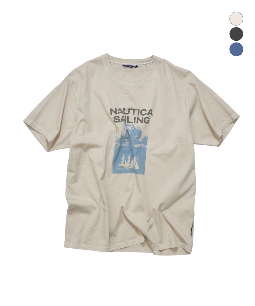 NAUTICA Sailing Block T-Shirt (3 Colors) Nts5696