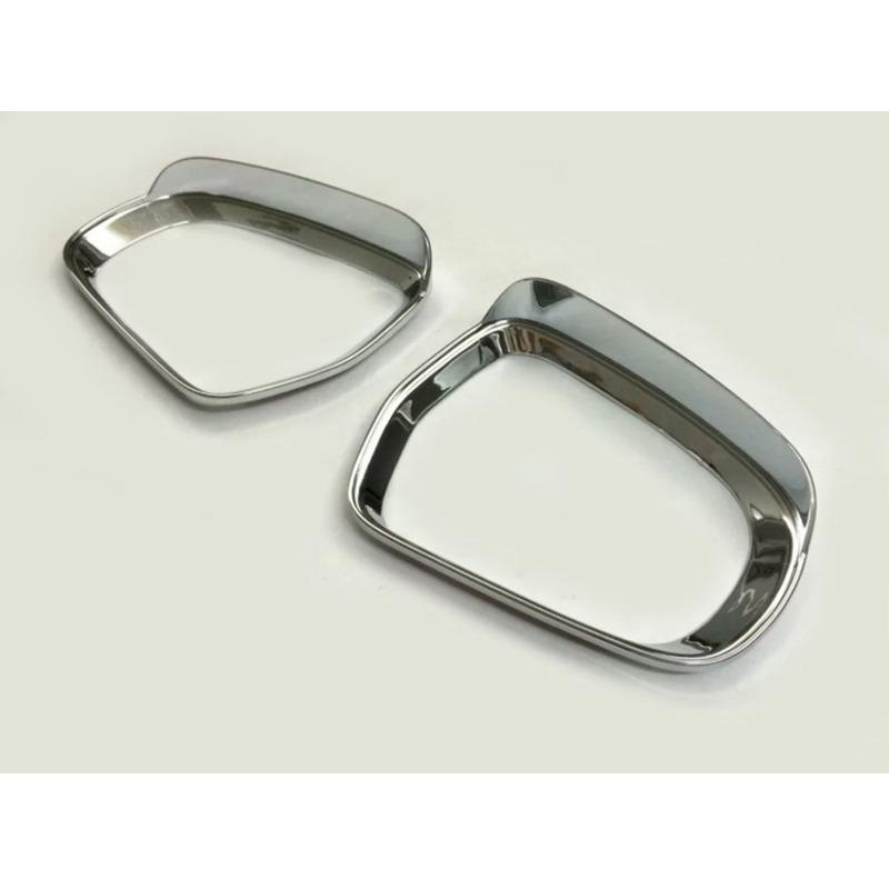 For Suzuki Vitara 2016 2017 2018 Stick Rear View Side Glass Mirror Trim Frame Rain Shield Sun Visor Shade ABS Eyebrow