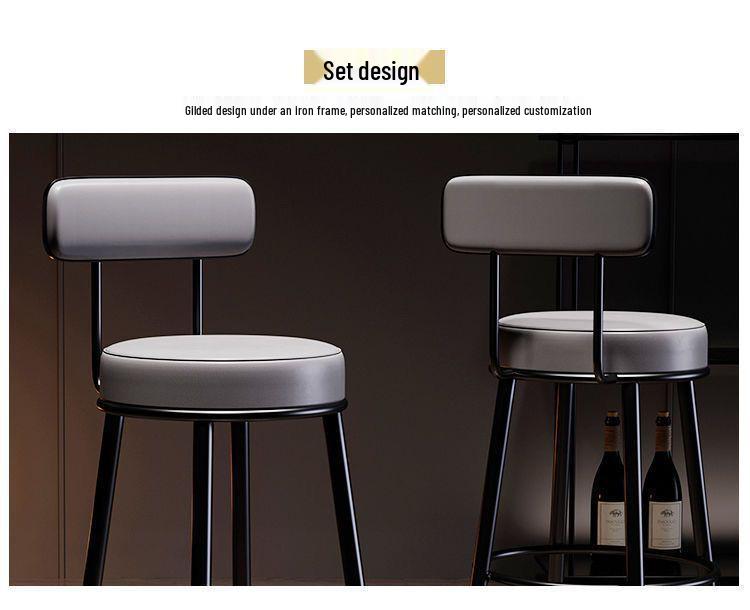 High Backrest Bar Stool Chair