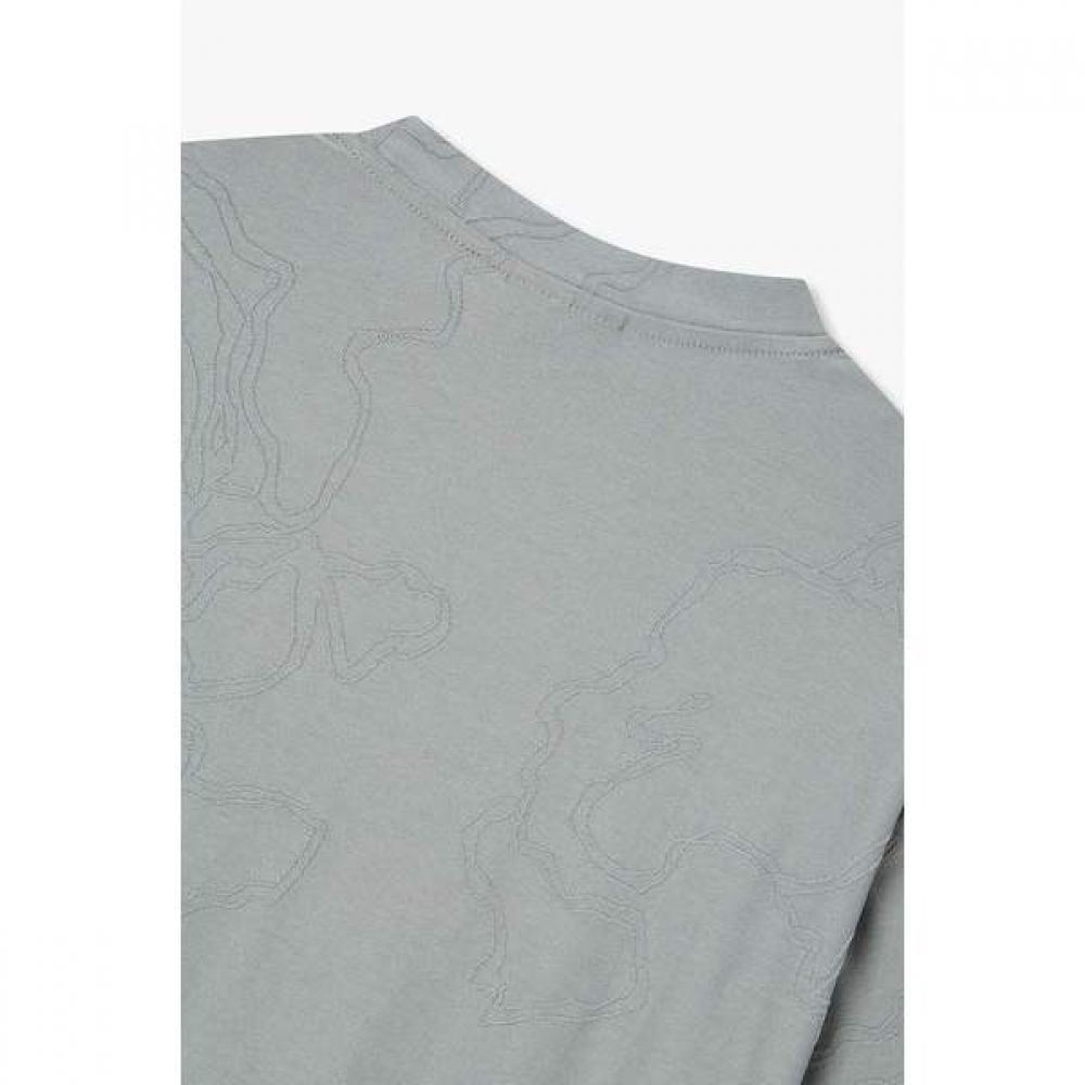 Emporio Armani 26 S S Men S STreTch T ShirT wiTh Jacquard paTTern  A516126033 