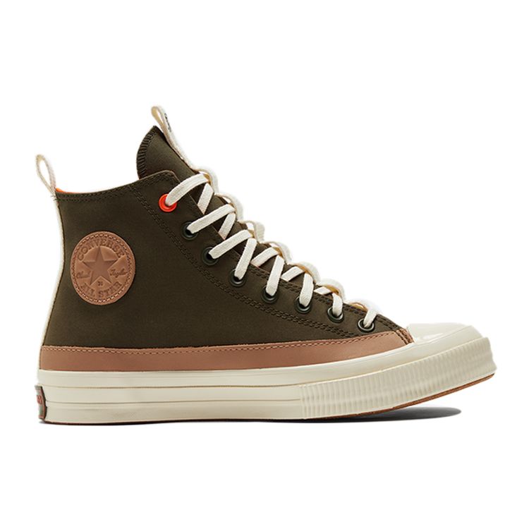 Todd Snyder x Converse Chuck 70 High Rebel Prep Unisex Sneakers Groen Deep-Depths Egret 173059C