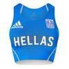 Womens/Ladies Adizero Greece Crop Top