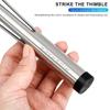 RIDERACE Bicycle Press-in Bearing Removal Tool Stainless Steel Accessories Bicycle Axle Crank Removal Tool for BB86 PF30 BB92